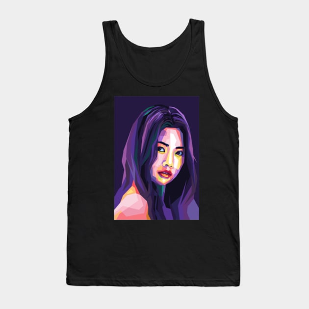 eunchae le sserafim kpop Tank Top by Danwpap2